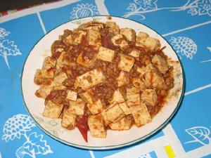 番茄肉末煮豆腐 番茄肉末煮豆腐