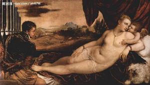 沉醉在愛與音樂中的維納斯 沉醉在愛與音樂中的維納斯