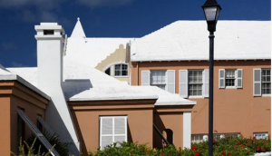 將屋頂刷成白色