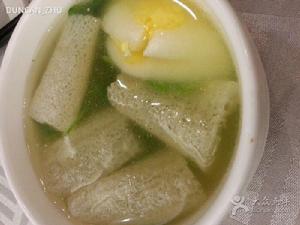 豆苗竹笙湯
