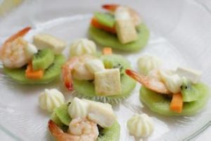 奇異果蝦仁沙拉 奇異果蝦仁沙拉