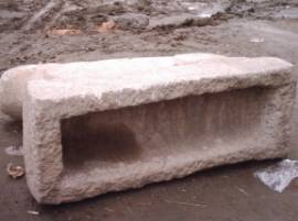 （圖）石虎底座石槽