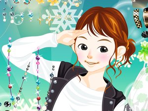 翠綠色女孩 翠綠色女孩