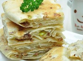 發麵蔥油餅 發麵蔥油餅