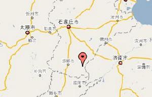 （圖）東古城鎮在山東省內位置