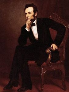 在超過60%的名人畫像，包括這張喬治·希利（George Healy）繪製的亞伯拉罕·林肯（Abraham Lincoln）圖像，主人公都習慣左邊面朝藝術家。