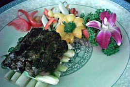 蘆筍伴黑椒牛柳 蘆筍伴黑椒牛柳