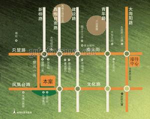 世嘉&middot;嶺秀交通圖