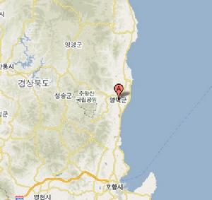 Yeongdeok地圖