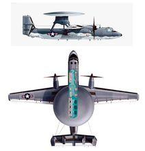 E-2C 側面及俯視圖