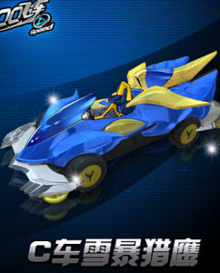 雪暴獵鷹[《遊戲王》怪獸卡]