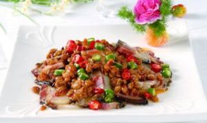 臘八豆炒仔兔 臘八豆炒仔兔