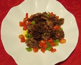 清炸菊花肫 清炸菊花肫