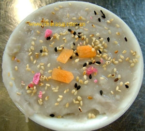 里芋泥拌味噌芝麻 里芋泥拌味噌芝麻