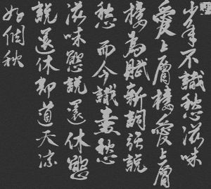 醜奴兒·書博山道中壁 醜奴兒·書博山道中壁