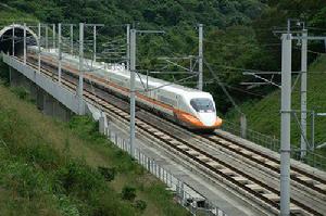 2006年6月台灣高鐵700T型電力動車組試車