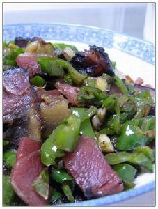 湘味辣椒炒臘肉 湘味辣椒炒臘肉