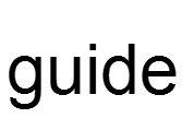 guide[英語單詞]