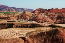 張掖丹霞地質公園風景