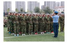 2015年軍訓結營儀式