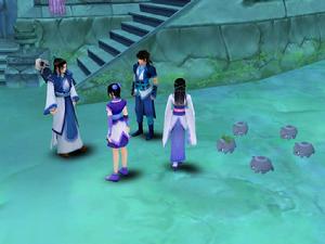 夢璃站出攔阻。紫英隨後氣走