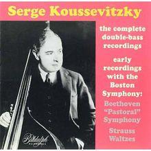 謝爾蓋&middot;庫賽維斯基錄音CD封面