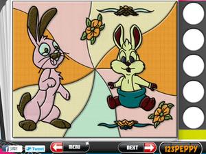 賓尼兔拼圖 賓尼兔拼圖