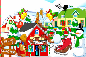 漂亮的聖誕世界