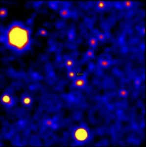 1998年NASA公布的伽馬射線暴圖片