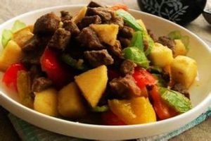 蘋果肉丁 蘋果肉丁