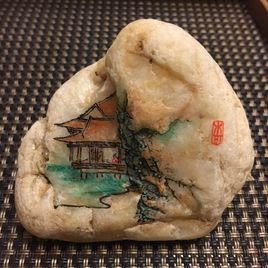 石頭畫 石頭畫