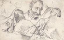 鉛筆素描 (1891年)