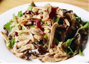 子姜拌鴨絲 子姜拌鴨絲