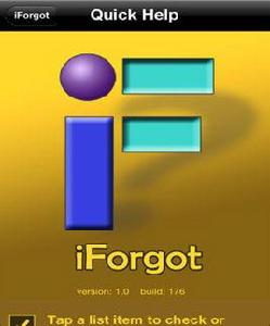 iForgot iForgot