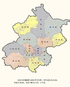 懷柔區位於北京市北部。