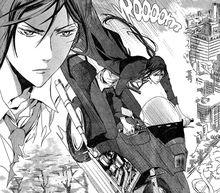 漫畫中的夜刀神狗朗