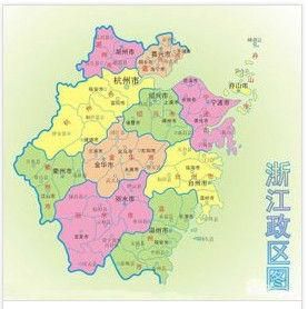 浙江地圖