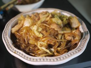 白菜燉粉條 白菜燉粉條
