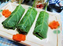 香脆蘇子葉包肉 香脆蘇子葉包肉