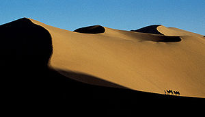 （圖）古絲綢之路上的沙漠