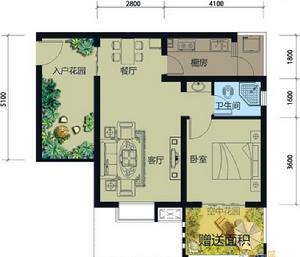 鳳舞青城戶型圖