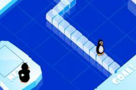 企鵝搭冰橋