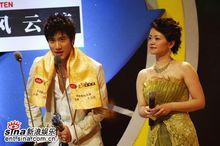 秋林在東方風雲榜頒獎典禮現場