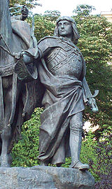 1883年的貢薩洛雕像