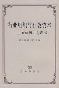 行業組織與社會資本:廣東的歷史與現狀 行業組織與社會資本:廣東的歷史與現狀