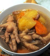 木瓜雞爪章魚湯 木瓜雞爪章魚湯