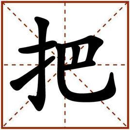 把 把