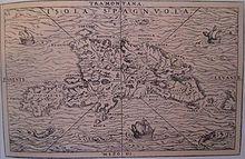 15世紀時的伊斯帕尼奧拉島地圖