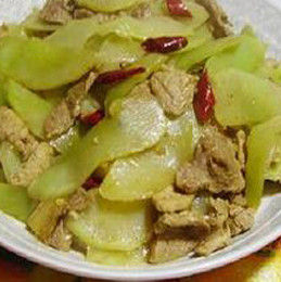 滑肉萵筍 滑肉萵筍