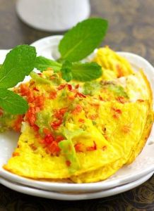 苦瓜煎蛋餅 苦瓜煎蛋餅